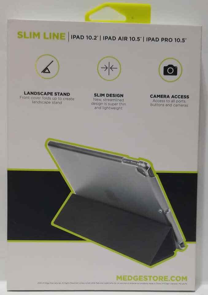 Medge  Slim Line Case Fits Ipad 10.2" Ipad Air 10.5" Ipad Pro 10.5" (LOC BK-BD) Item image 3