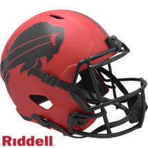 Buffalo Bills Helmet Riddell Replica Full Size Speed Style Rave Alternate - $3,604.18 MXN