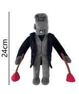 Newest Skibidi Toilet Clockman Titan TV Man Speakerman Plush Toys Horror... - £15.80 GBP