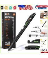 Compact 9-in-1 Multitool Pen with LED Light - Exceptional Gift for Any O... - $23.90 CAD