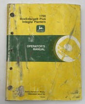 John Deere 1700 Integral Planter Owners Operators Manual OMA56584 Original - £15.11 GBP