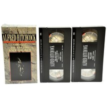 2 VHS SET Alfred Hitchcock Double Feature Sabotage The Man Who Knew Too ... - £11.80 GBP