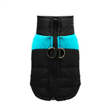 Dog Vest Puppy Pet Warm Padded Coat Harness Zip Jacket Waterproof Clothes - £6.79 GBP