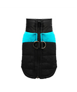 Dog Vest Puppy Pet Warm Padded Coat Harness Zip Jacket Waterproof Clothes - $13.11 CAD