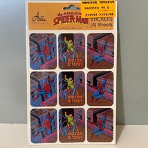 Vintage Paper Magic Group Marvel Spider-Man Stickers - £16.93 GBP