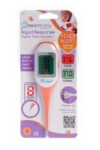 Rapid Response Digital Thermometer with Fever Alert Orange - £26.58 GBP