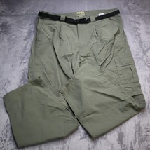 Guides Choice Pants Mens 2XL Green Convertible Zip Off Casual Outdoors B... - £23.67 GBP