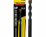 Grip Tight Tools M1225 5/32&quot; x 4&quot; Masonry Drill Bit Reinforced Carbide Tip - £5.43 GBP