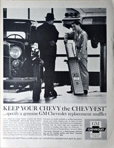 Chevrolet keep your chevy chevest GM-1962 Vintage Print Ad - $192.34 MXN
