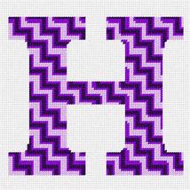 Pepita Needlepoint kit: Letter H Byzantine, 7&quot; x 7&quot; - $932.95 MXN+
