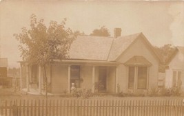 Young Girl In Front Of Cottage Possibly Cedar Grove Tn Real Photo Postcard - £5.21 GBP