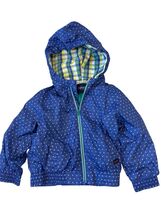Baker By Ted Baker Blue Polka Dot Hooded Jacket For Baby/Toddler 18-24M - $19.20