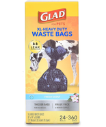 Glad Extra Large, Heavy Duty Scented Dog Waste Bags Value Pack - 360 Count - $512.09 MXN