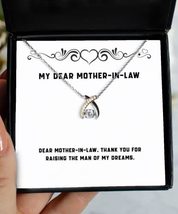 Reusable Mother-in-Law Gifts, Dear Mother-in-Law, Thank You for Raising The Man  - £39.19 GBP
