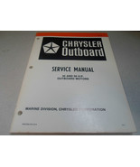 1982 Chrysler Outboard Service Manual 45 50 HP OEM Boat OB 3787 Outboard... - $19.99