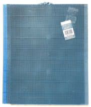 Needloft Quick-Count 3 Sheets 7 Mesh Plastic Canvas 10.5x13.5 Country/Royal Blue - £8.28 GBP