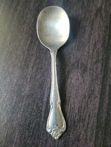 1881 Rogers Stainless by Oneida LTD Baby Spoon Arbor Rose 4.5&quot; - £3.69 GBP