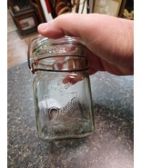 Queen Sko #12 Wide Mouth Fruit Canning Mason Jar Boston Kivlan Smalley O... - $19.79