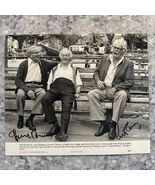 Original Studio Photo 8 X 10 Autograph George Burns &amp; Art Carney Authentic - $4,092.20 MXN
