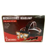 5 LED Headlamp Head Torch Bright Rechargeable Camping Outdoor Work HeadL... - £11.80 GBP