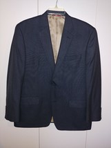 IZOD/MACY&#39;S MEN STORE MEN&#39;S SUIT JACKET-44R-RAYON/POLY-FULLY LINED-NWOT-... - £25.11 GBP