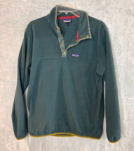 Patagonia Pullover Mens Medium Micro D Fleece T Snap Sweater Outdoor Hiking - $45.98