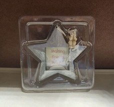 Boyd&#39;s Bears Resin Christmas Ornaments Star Picture Frames # 257608 - $26.03