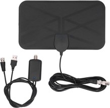 HDTV Ultra Thin 4K 1080P Plug and Play Indoor Antenna 25DBI High Gain HD TV - $11.78