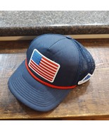 Folds of Honor Hat USA Flag Patch Meshback Dairy Queen Baseball Cap Four... - $20.76