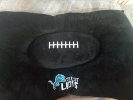 NFL Pillow Bed Mattress - Premium Quality Soft &amp; Cozy Plush! Detroit Lions PETS - £79.08 GBP
