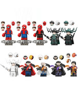 10Pcs Marvel Superhero Minifigure Hela Spider-man Doctor Strange Wong Mi... - $35.32 CAD