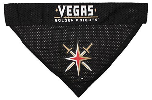 Pets First NHL LAS Vegas Golden Knights Bandana for Dogs & Cats, Large/X-Large.  - $6.23