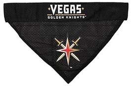 Pets First NHL LAS Vegas Golden Knights Bandana for Dogs &amp; Cats, Large/X... - $6.23