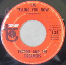 Freddie and the Dreamers – I&#39;m Telling You Now, Vinyl, 45rpm, 1965, Good+ - $4.45