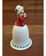 Vtg 1980 Holly Hobbie Bisque Porcelain Bell Praying Figurine Christmas B... - £9.47 GBP