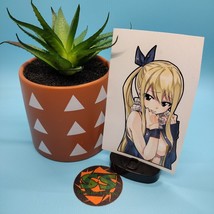 Fairy Tail - Lucy Heartfilia (Natsu Outfit) - Waterproof Anime Sticker / Decal - £4.78 GBP