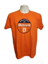Product of Detroit The Motor City Adult Medium Orange TShirt - £11.67 GBP