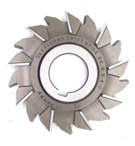 Cleveland Twist Drill Co.  4&quot;X3/8&quot; X 1 1/4&quot; HSS Staggered Tooth Milling Cutter - £17.57 GBP