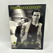 Eraser DVD Movie Warner Bros Rated R Full Screen NTSC Arnold Schwarzenegger - $9.50