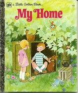 My Home by Renee Bartkowski 1977 Little Golden Book Hardcover 5th Edition - £1.56 GBP