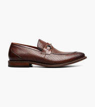Stacy Adams Madsen Moc Toe Bit Slip On Shoes Brown 25672-200 image 4