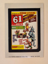 TOPPS WACKY PACKAGES 61 Magazine Tan Back 11th 1974 *Topps Chewing Gum - $10.88