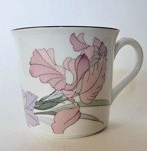 Noritake New Decade Cup CAFE DU SOIR 9091 Pink Floral Japan - £3.12 GBP