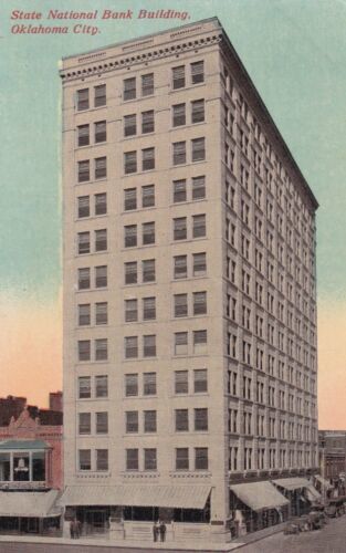 Primary image for State National Bank Building Oklahoma City OK Postcard C12