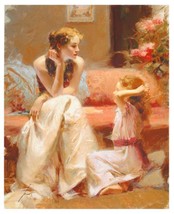 Pino &quot;Thinking of You&quot; Sold Out Mother-Daughter Giclee Canvas Hand signed/# COA - £1,538.91 GBP