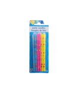 4&quot; Long Birthday Party Polka Dot Candles 3 Color Pack 12pc Set - $5.25