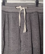 American Eagle Size S Unisex Jogger Sweatpants Gray Active Drawstring Logo  - £11.89 GBP