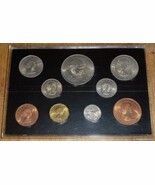 Britain Coin Set 1965 (9 coin set in solid plastic case) U K Coins - $61.54 CAD