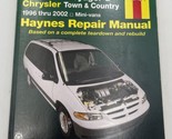 Caravan Town &amp; Country Voyager 1996-2002 Haynes Repair Shop Service Manu... - £11.32 GBP