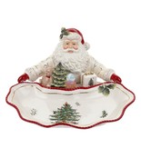 Spode Christmas Tree Gold Figural Collection Santa Dish, 22 Karat Gold - $200.65